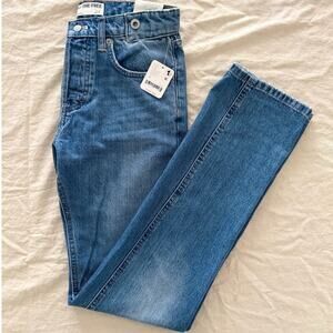 Free People NWT ($148) | We The Free Slim Shade Selvedge blue denim Jeans | 25